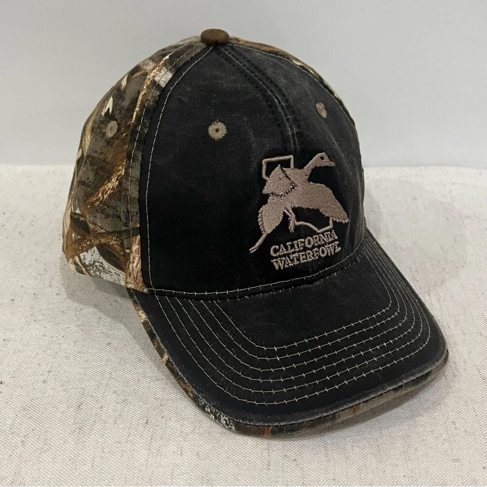 Real Tree | Camo Waterfowl Outdoor Adjustable Cap - Picture 2 of 9